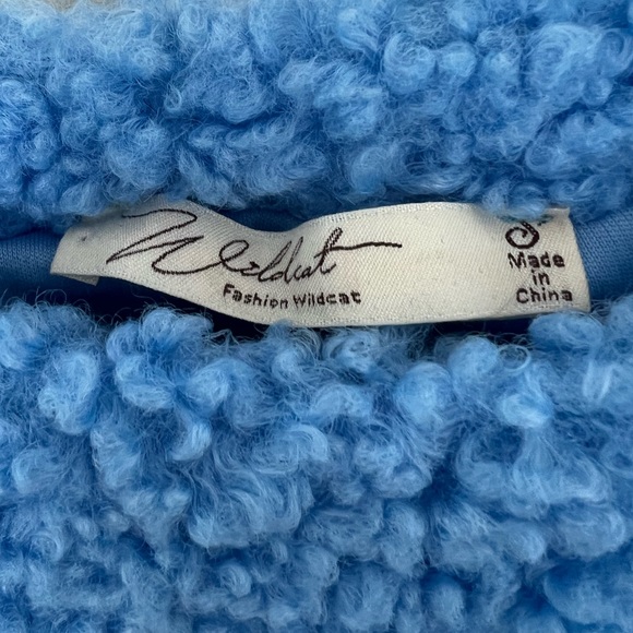 Wildcat Blue Fuzzy Skirt Set - Picture 4 of 10